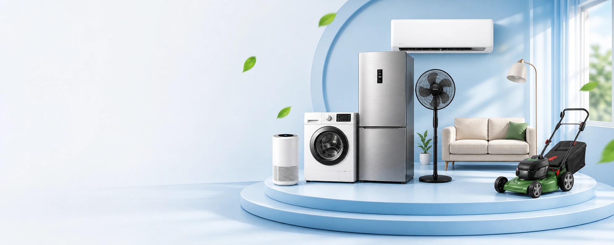 Latest home appliance, air conditioning, home and garden arrivals